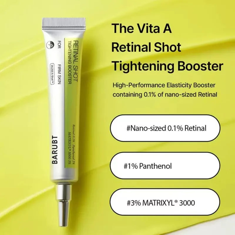 Retinol Vitamin C Hydrating Shot Tightening Booster Face Cream Eye serum Lightening Dark Circles Firming Moisturizer