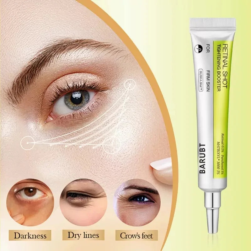 Retinol Vitamin C Hydrating Shot Tightening Booster Face Cream Eye serum Lightening Dark Circles Firming Moisturizer
